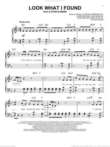 Look What I Found (from A Star Is Born)