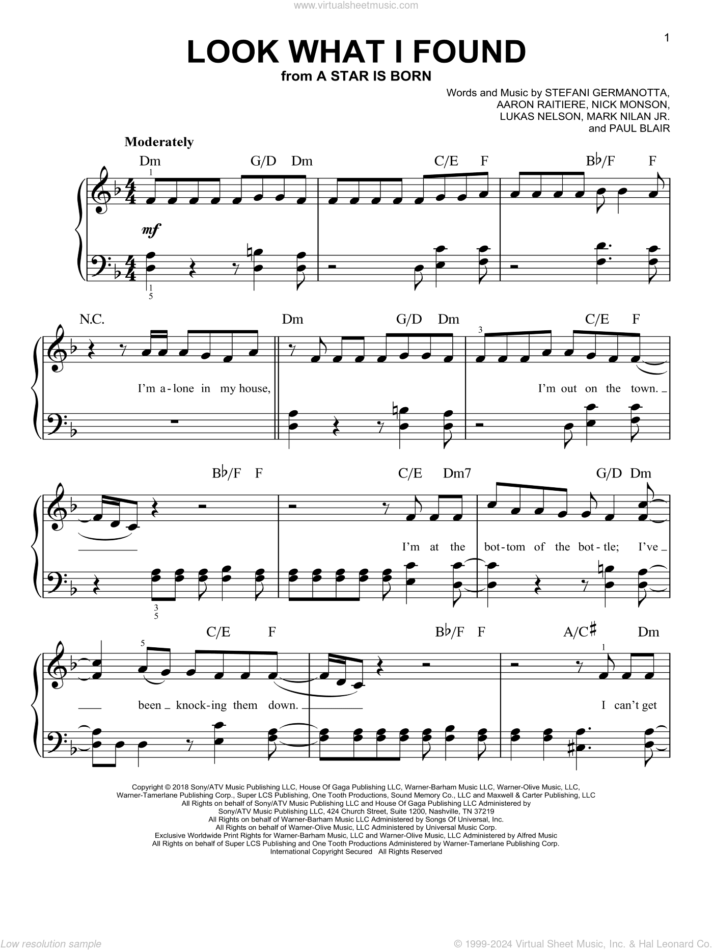 Look What I Found (from A Star Is Born)