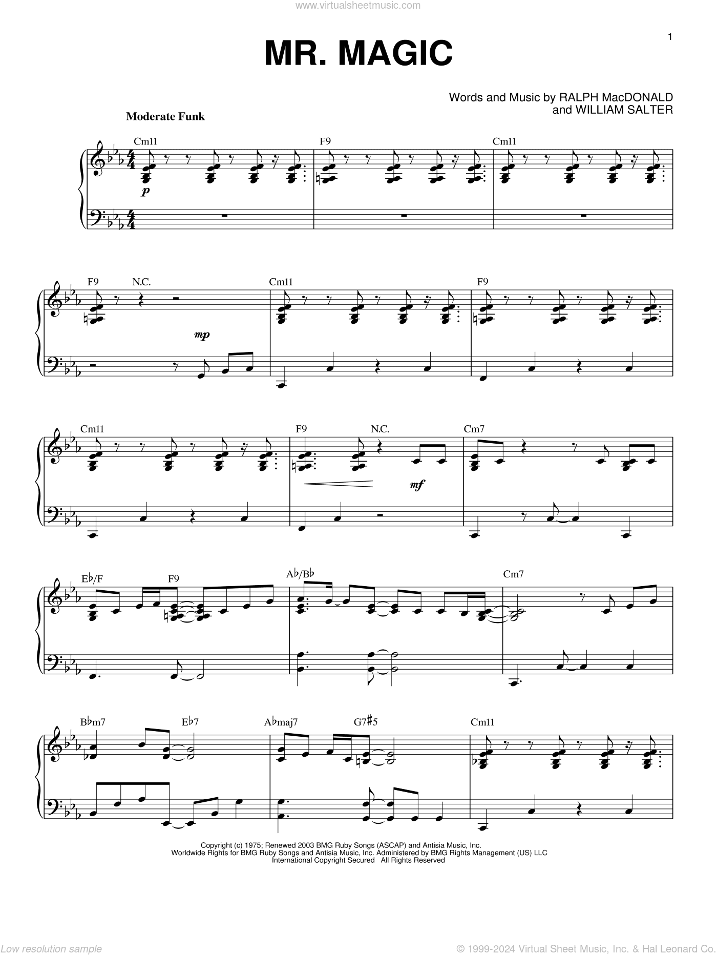 Mr. Magic (arr. Larry Moore)