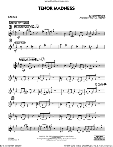 Tenor Madness  (arr. Michael Sweeney)
