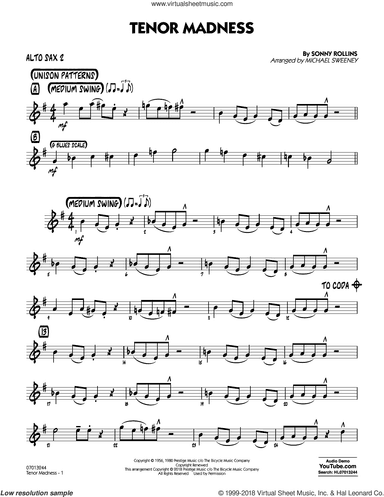 Tenor Madness  (arr. Michael Sweeney)