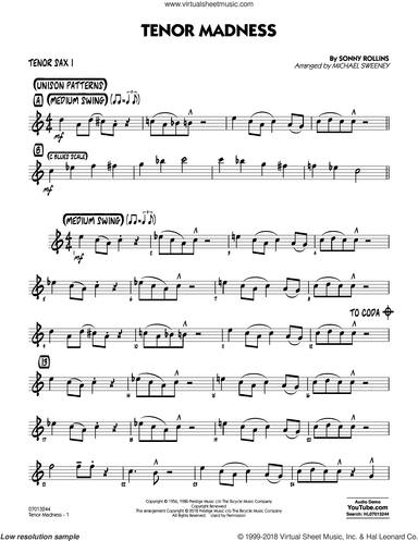Tenor Madness  (arr. Michael Sweeney)