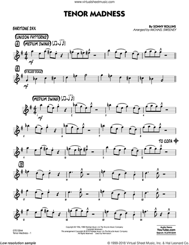 Tenor Madness  (arr. Michael Sweeney)