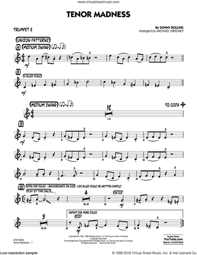 Tenor Madness  (arr. Michael Sweeney)