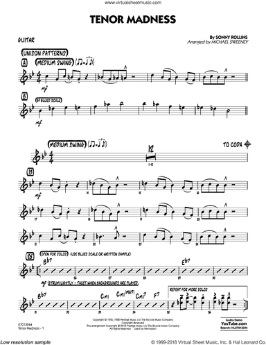 Tenor Madness  (arr. Michael Sweeney)