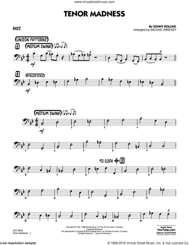 Tenor Madness  (arr. Michael Sweeney)