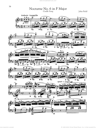 Nocturne No. 6 In F Major, H. 40
