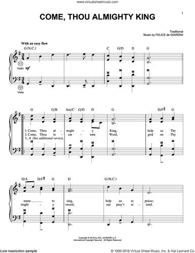 Come, Thou Almighty King