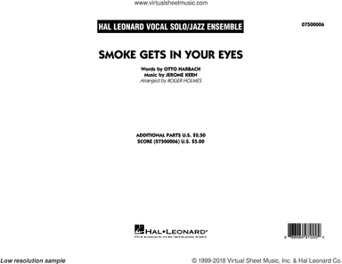Smoke Gets In Your Eyes (arr. Roger Holmes)