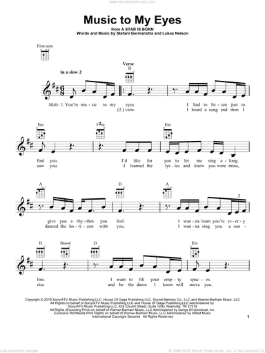 Music To My Eyes (from A Star Is Born)