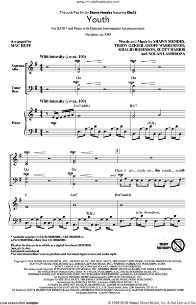 Youth (feat. Khalid) (arr. Mac Huff)