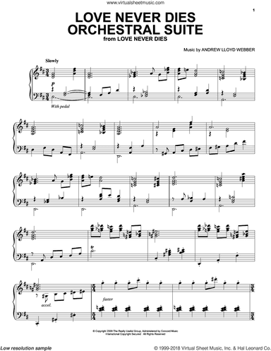 Love Never Dies Orchestral Suite
