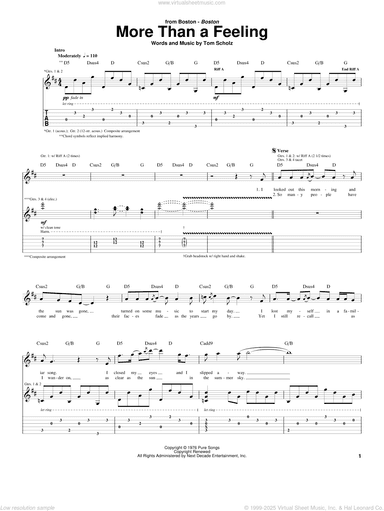 More Than A Feeling