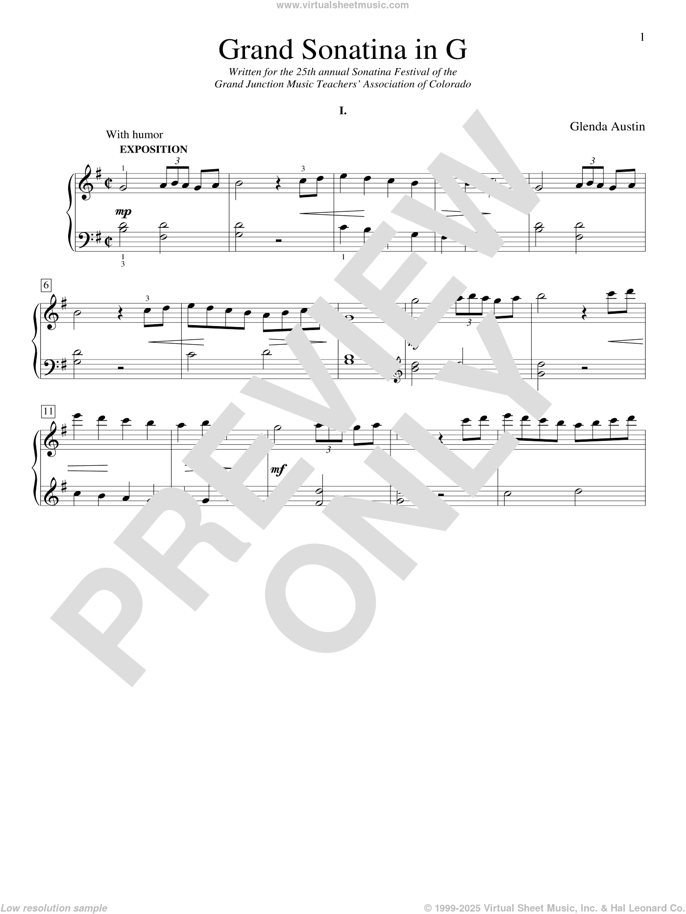 Grand Sonatina In G