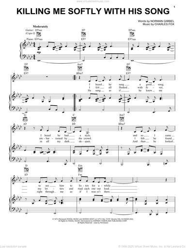 Killing Me Softly With His Song