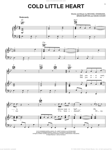 Cold Little Heart (theme from Big Little Lies)