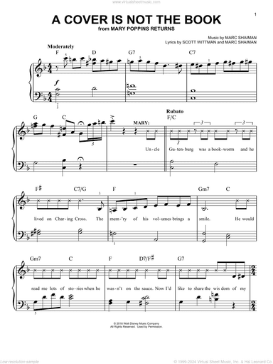 A Cover Is Not The Book (from Mary Poppins Returns)