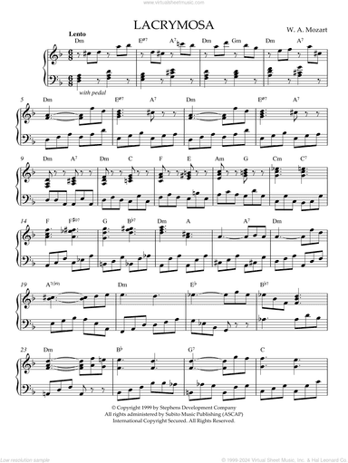 Lacrymosa, K. 626