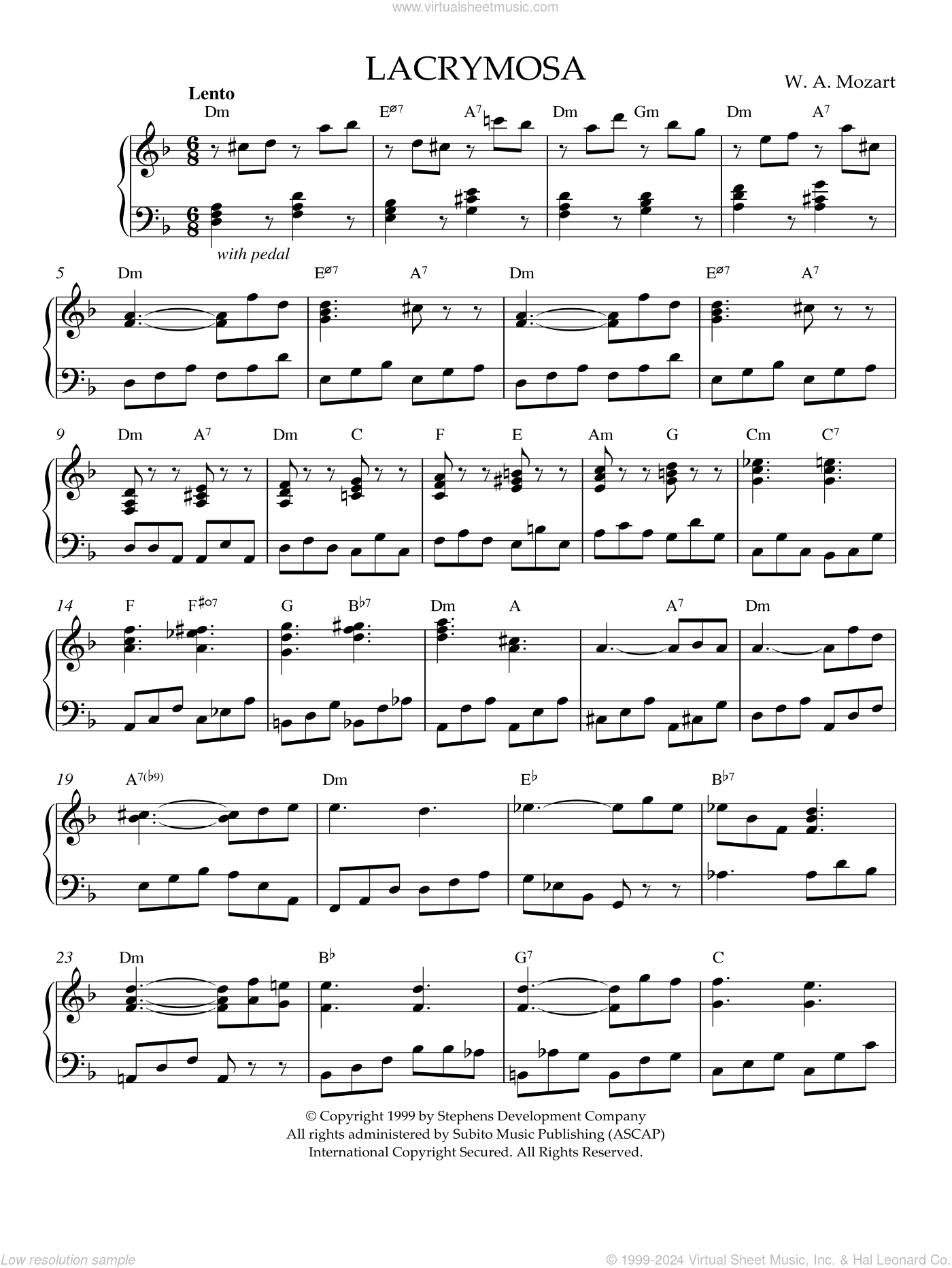 Lacrymosa, K. 626