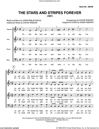 The Stars and Stripes Forever (arr. David Wright)