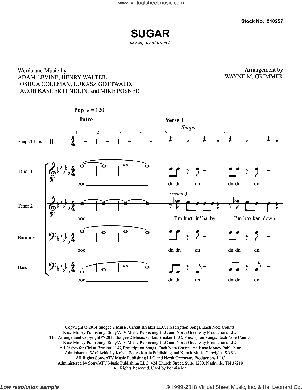 Sugar (arr. Wayne Grimmer)