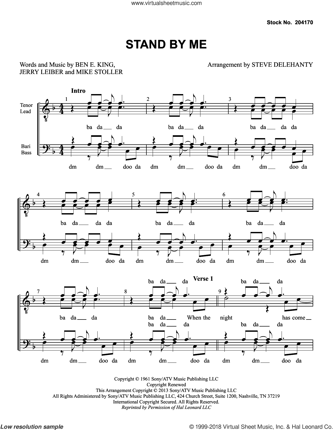 Stand By Me (arr. Steve Delehanty)