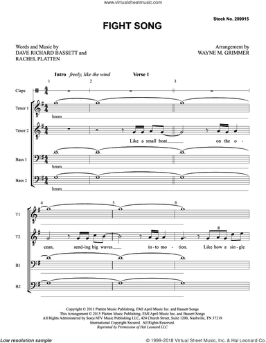 Fight Song (arr. Wayne Grimmer)