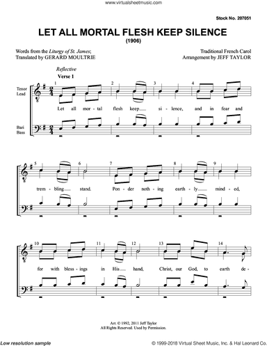 Let All Mortal Flesh Keep Silence (arr. Jeff Taylor)