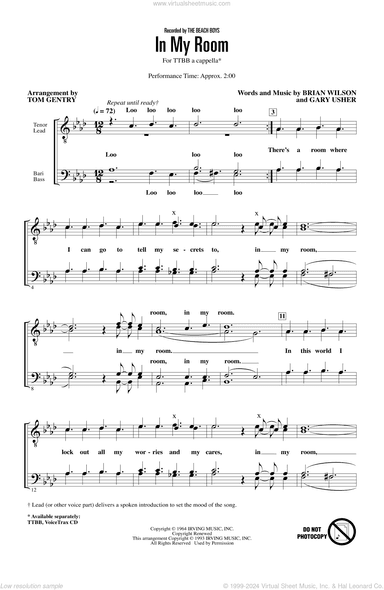 In My Room (arr. Tom Gentry)