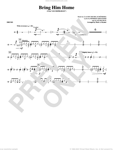 Bring Him Home (from Les Miserables) (arr. Mark Brymer)