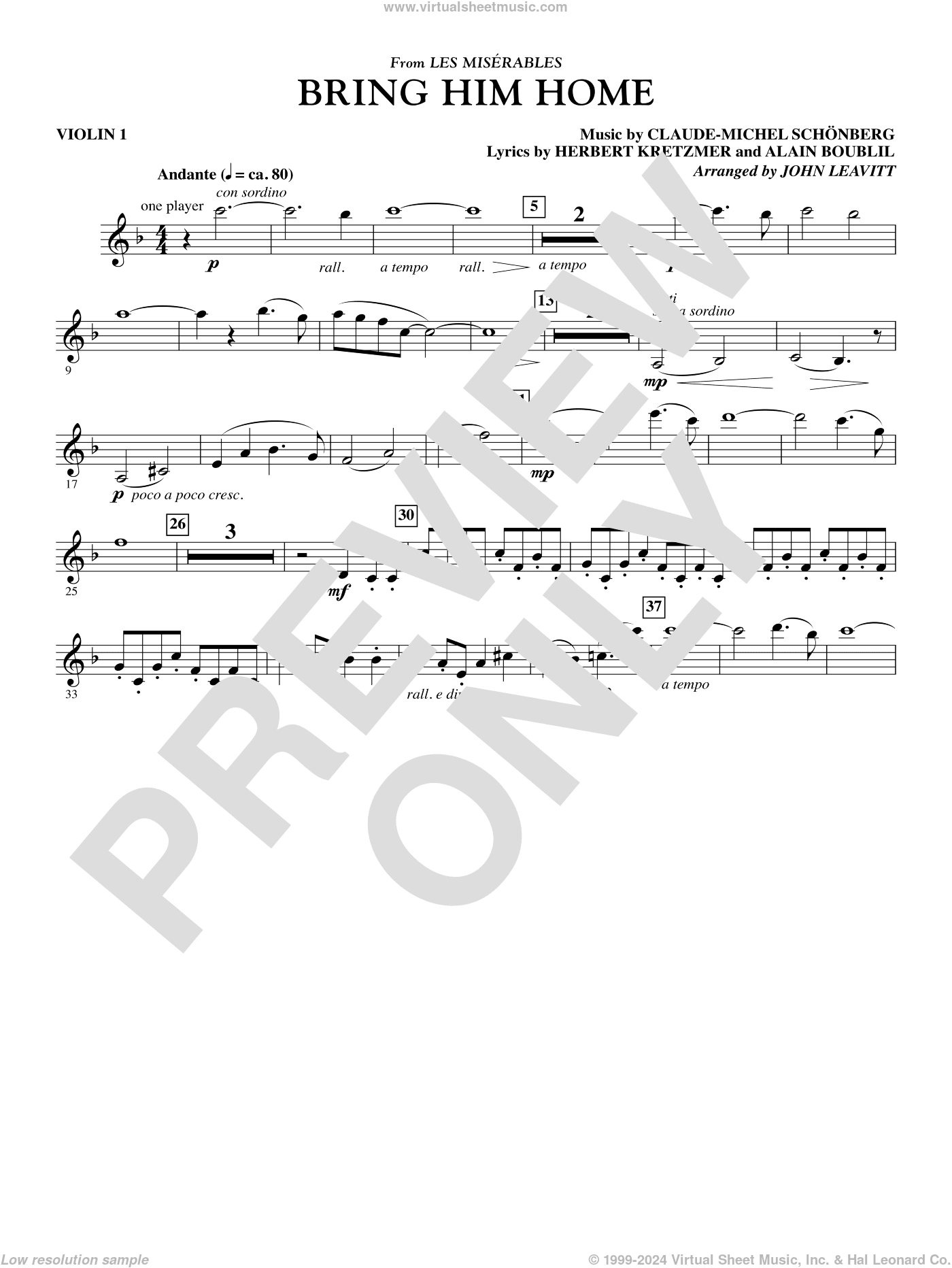 Bring Him Home (from Les Miserables) (arr. John Leavitt)