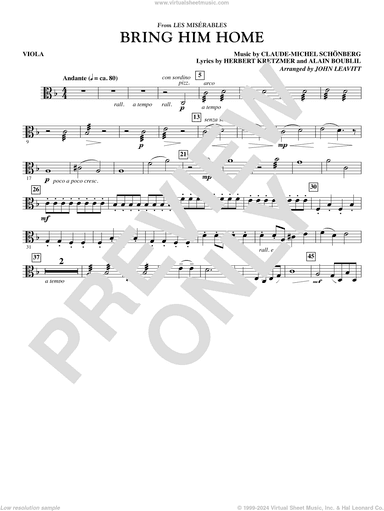 Bring Him Home (from Les Miserables) (arr. John Leavitt)