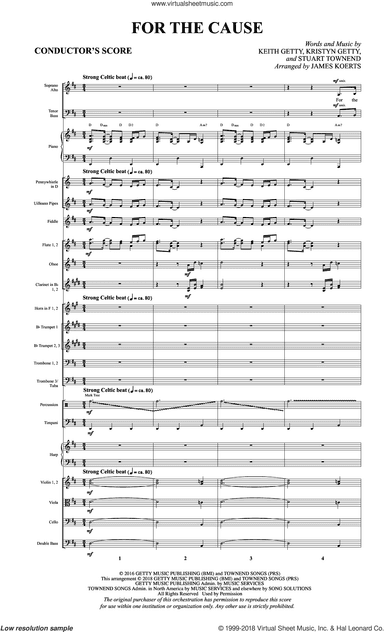 For the Cause (arr. James Koerts) (COMPLETE)
