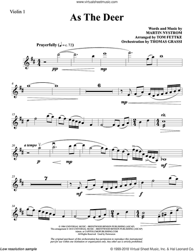 As the Deer (arr. Tom Fettke)