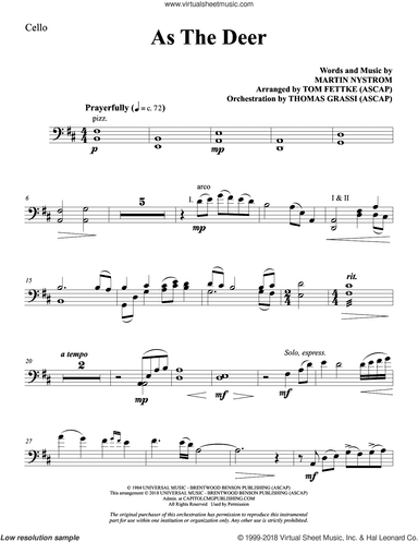 As the Deer (arr. Tom Fettke)