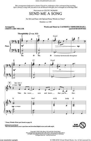 Send Me A Song (arr. Cristi Cary Miller)