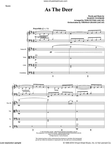 As the Deer (COMPLETE)