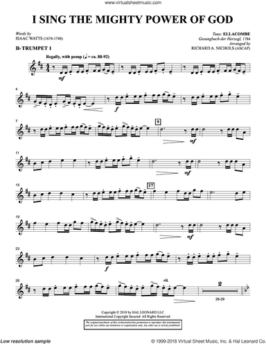 I Sing the Mighty Power of God (arr. Richard Nichols)