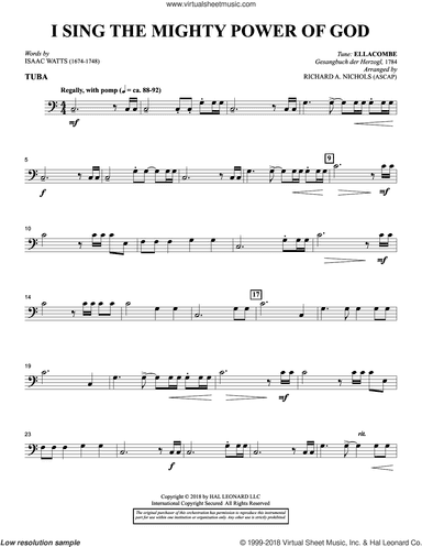 I Sing the Mighty Power of God (arr. Richard Nichols)