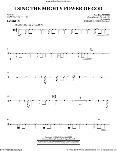 I Sing the Mighty Power of God (arr. Richard Nichols)