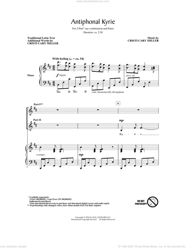 Antiphonal Kyrie