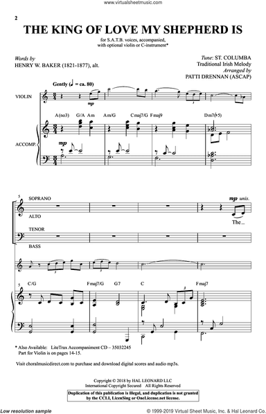 The King Of Love My Shepherd Is (arr. Patti Drennan)