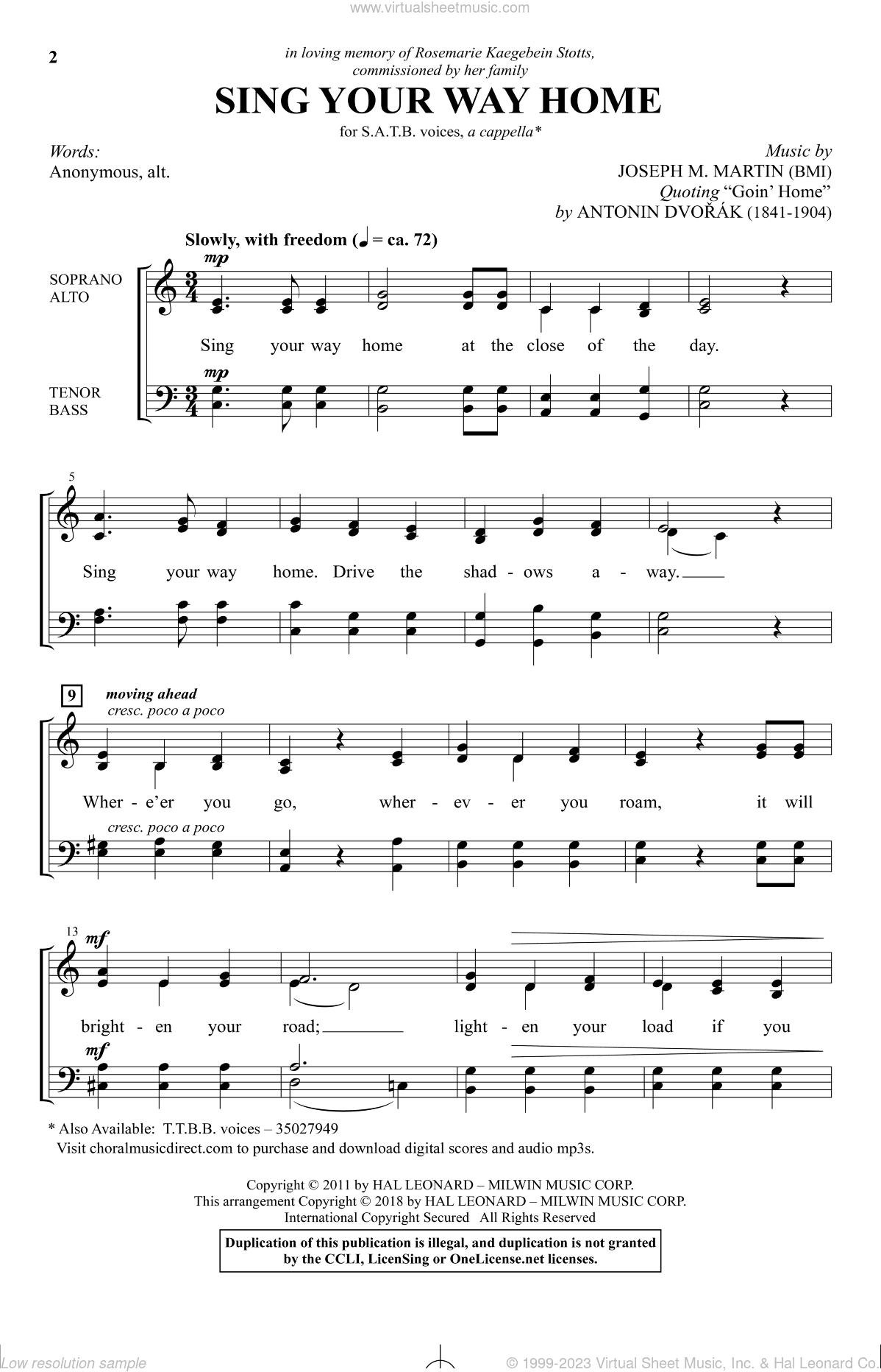 Sing Your Way Home