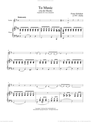 An Die Musik