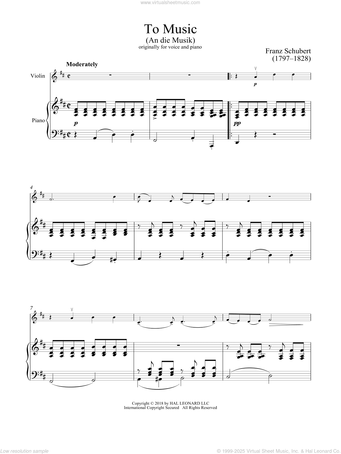 An Die Musik