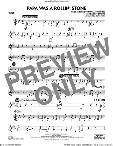 Papa Was a Rollin' Stone (arr. Rick Stitzel)