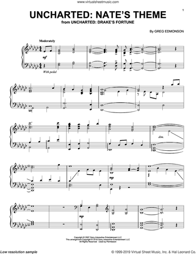 Uncharted: Nate's Theme (from Uncharted: Drake's Fortune)
