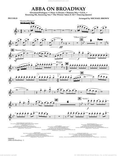 ABBA on Broadway (arr. Michael Brown)