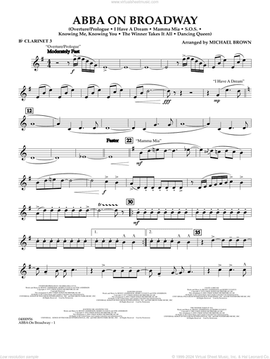 ABBA on Broadway (arr. Michael Brown)