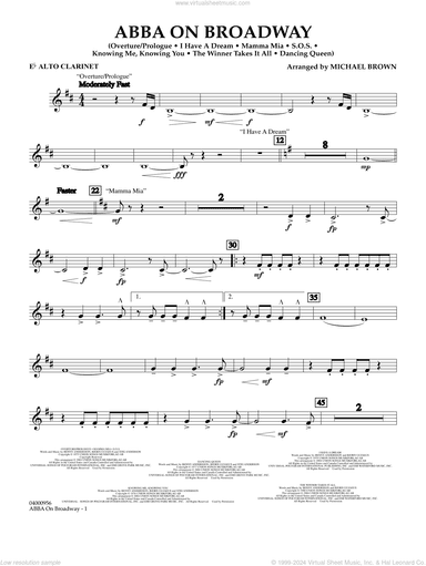 ABBA on Broadway (arr. Michael Brown)